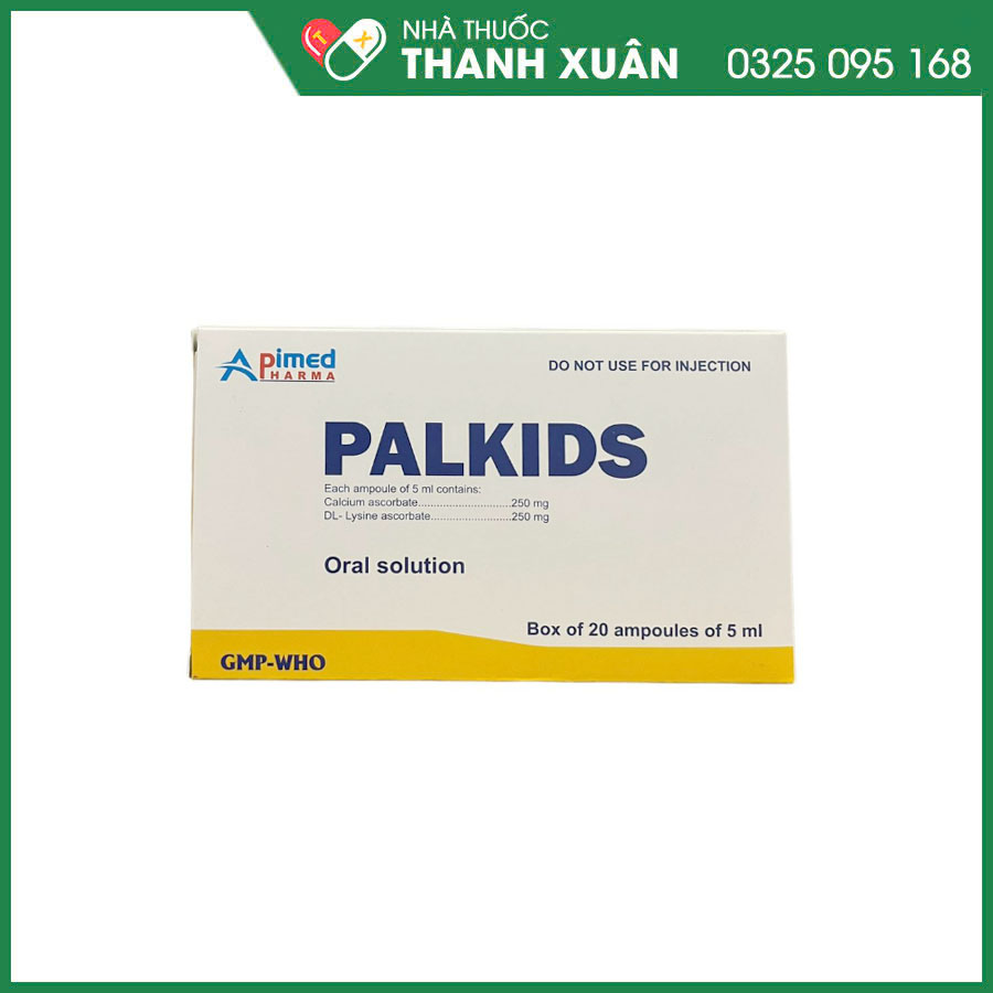 Palkids thuốc điều trị hỗ trợ suy nhược chức năng